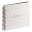 Attēls no Hama Romance Spiral-Album  28x24 40 black Pages Wedding 3831