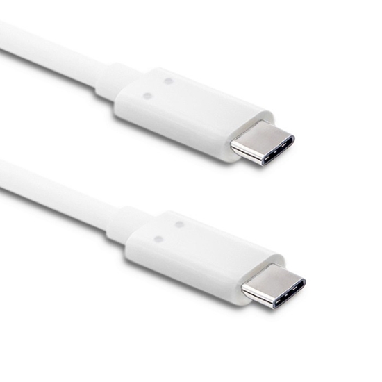 Picture of Kabel USB 3.1 typ C męski | USB 3.1 typ C męski | 1m | Biały 