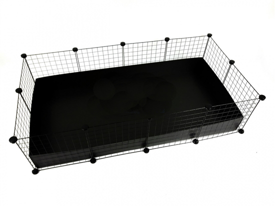 Picture of C&C Modular cage 4x2 145 x 75 cm black