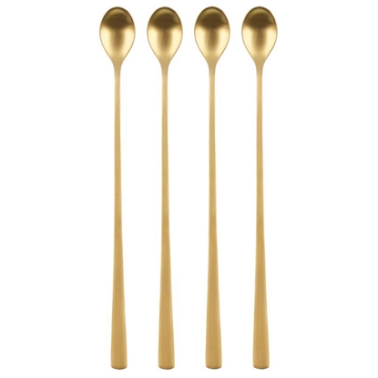 Attēls no Karote kokteiļa Maku garā nerūs.tērauda zelta 4gab.