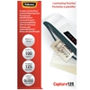 Изображение Fellowes Glossy 125 Micron Card Laminating Pouch - 60x90 mm