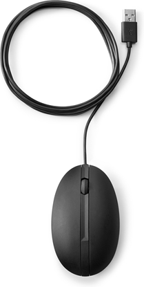 Attēls no HP 320M USB Wired Optical Mouse - Black