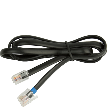 Attēls no Jabra Phone Cable (Flat Cord with Modular Plug Standard RJ9 to RJ9)