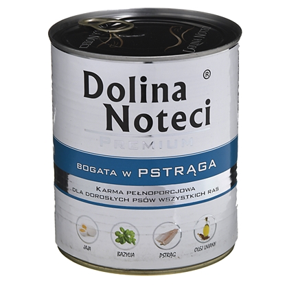 Attēls no DOLINA NOTECI Premium Rich in trout - wet dog food - 800 g