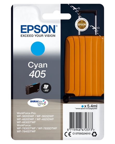 Picture of Epson ink cartridge cyan DURABrite Ultra Ink 405   T 05G2