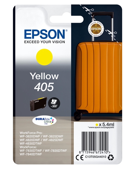 Изображение Epson ink cartridge yellow DURABrite Ultra Ink 405   T 05G4