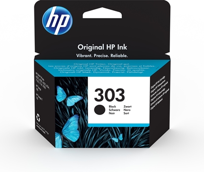 Attēls no HP 303 Black Original Ink Cartridge