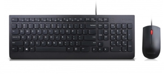 Picture of Lenovo 4X30L79891 keyboard Mouse included USB QWERTZ Czech Black