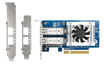 Attēls no QNAP QXG-25G2SF-CX6 network card Internal Fiber 25000 Mbit/s