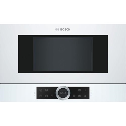 Picture of BOSCH Built-In Microwave BFR634GW1, 900 W, 21L, white