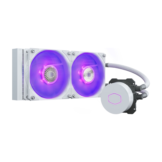 Picture of Cooler Master MasterLiquid ML240L V2 RGB White Edition Motherboard All-in-one liquid cooler 12 cm