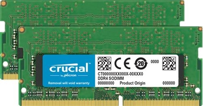 Attēls no Crucial DDR4-2666 Kit Mac   16GB 2x8GB SODIMM CL19 (8Gbit)