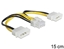 Picture of Delock Cable Power 8 Pin EPS > 2 x 4 Pin molex