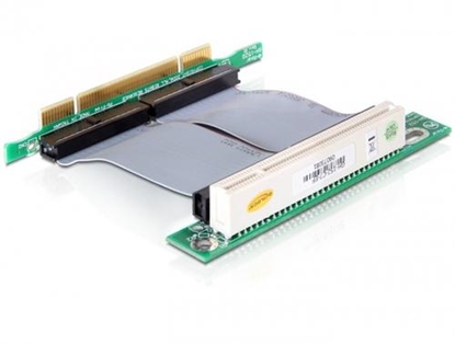 Изображение Delock Riser card PCI 32 Bit with flexible cable 7 cm left insertion