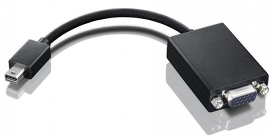 Picture of Lenovo 03X6402 video cable adapter 0.172 m mini-DisplayPort VGA Black