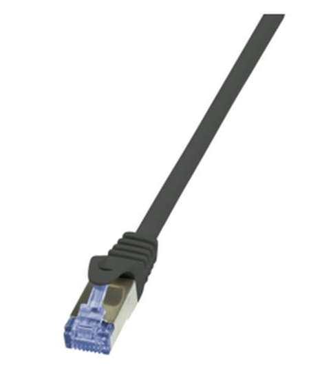 Picture of LogiLink 6A/7 600MHz S/FTP PIMF Patch Cable czarny 7,50m (CQ4083S)