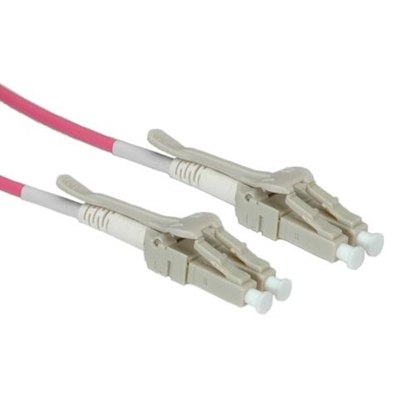 Attēls no ROLINE FO Jumper Cable 50/125µm OM4, LC/LC, Low-Loss-Connector, for Data Center 15 m
