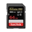 Attēls no SanDisk ExtremePRO SDXC V90 64GB 300MB UHS-II  SDSDXDK-064G-GN4IN