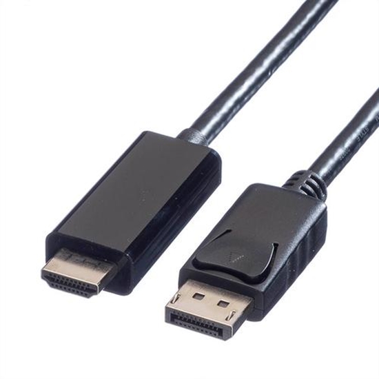 Picture of VALUE DisplayPort Cable, DP - UHDTV, M/M, black, 5.0 m