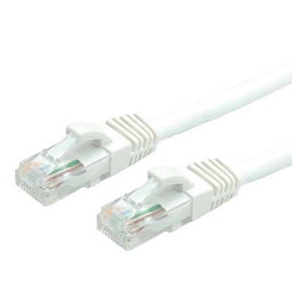 Изображение VALUE UTP Cable Cat.6, halogen-free, white, 0.5 m