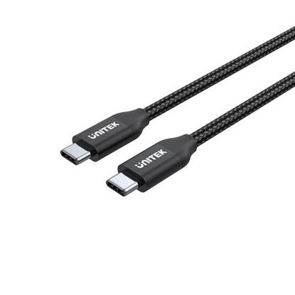 Picture of UNITEK C14059BK USB cable 2 m USB C Black