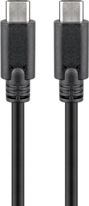 Attēls no Wentronic 66509 USB cable 3 m USB 3.2 Gen 1 (3.1 Gen 1) USB C Black