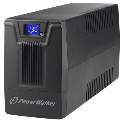 Picture of Zasilacz awaryjny UPS POWERWALKER LINE-INTERACTIVE 800VA SCL 2X PL 230V, RJ11/45  IN/OUT, USB, LCD 