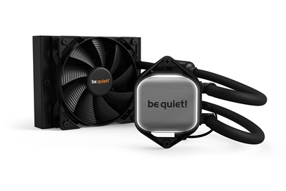 Attēls no be quiet! Pure Loop 120mm All In One CPU Water Cooling, 1 X 120mm PWM Fan, For Intel Socket: 1200 / 2066 / 115X / 2011(-3) square ILM; For AMD Socket: AMD: AM4 / AM3(+)