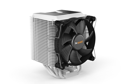 Attēls no be quiet! Shadow Rock 3 White CPU Cooler, Single 120mm PWM Fan, For Intel Socket: 1700/1200 / 2066 / 1150 / 1151 / 1155 / 2011(-3) Square ILM, For AMD Socket: AM4 / AM3(+), 190W TDP, 163mm Height
