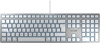 Picture of CHERRY KC 6000 SLIM FOR MAC keyboard USB QWERTZ German Silver