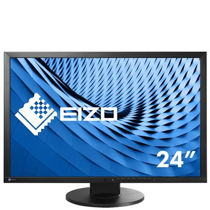 Attēls no EIZO FlexScan EV2430-BK LED display 61.2 cm (24.1") 1920 x 1200 pixels WUXGA Black