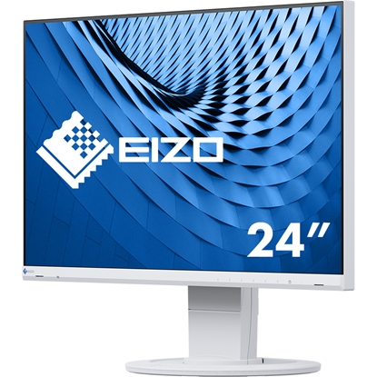 Attēls no EIZO FlexScan EV2460-WT LED display 60.5 cm (23.8") 1920 x 1080 pixels Full HD White