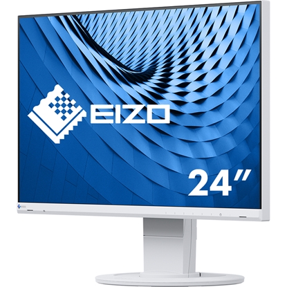 Изображение EIZO FlexScan EV2460-WT LED display 60.5 cm (23.8") 1920 x 1080 pixels Full HD White