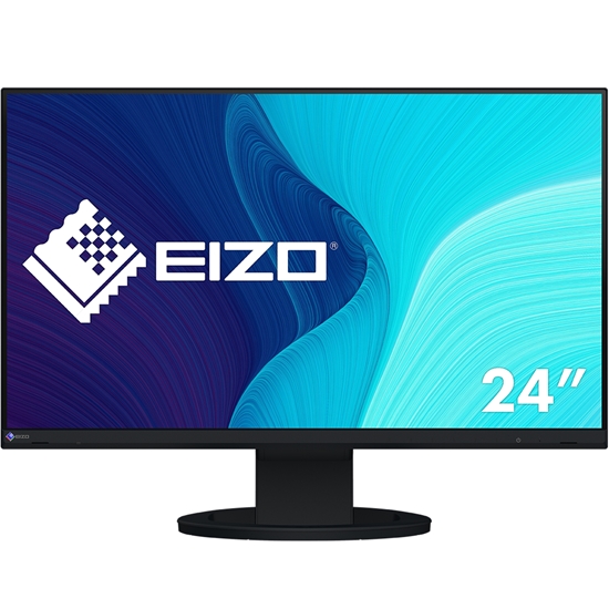 Picture of EIZO FlexScan EV2480-BK LED display 60.5 cm (23.8") 1920 x 1080 pixels Full HD Black