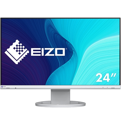 Attēls no EIZO FlexScan EV2480-WT LED display 60.5 cm (23.8") 1920 x 1080 pixels Full HD White