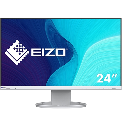 Изображение EIZO FlexScan EV2480-WT LED display 60.5 cm (23.8") 1920 x 1080 pixels Full HD White