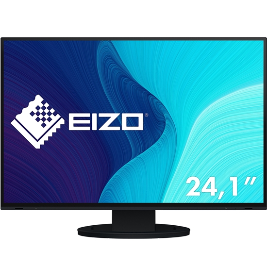 Изображение EIZO FlexScan EV2495-BK LED display 61.2 cm (24.1") 1920 x 1200 pixels WUXGA Black