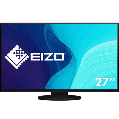 Изображение EIZO FlexScan EV2795-BK LED display 68.6 cm (27") 2560 x 1440 pixels Quad HD Black