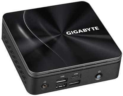 Picture of Gigabyte GB-BRR5-4500 PC/workstation barebone UCFF Black 4500U 2.3 GHz