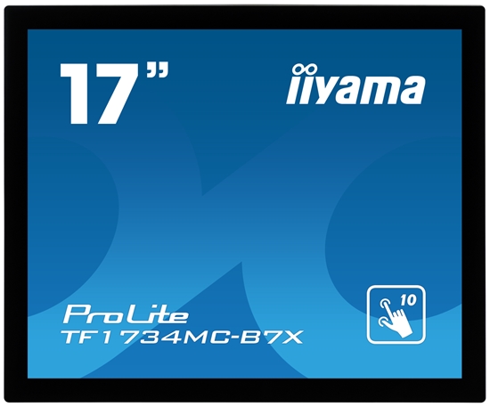 Изображение iiyama ProLite TF1734MC-B7X computer monitor 43.2 cm (17") 1280 x 1024 pixels SXGA LED Touchscreen Black