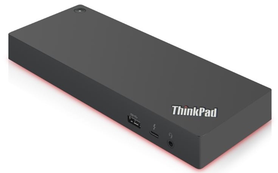 Изображение Lenovo 40AN0135IT laptop dock/port replicator Wired Thunderbolt 2 Black, Red