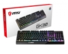 Picture of MSI VIGOR GK30 RGB MEMchanical Gaming Keyboard ' DE Layout, MECH. Membrane switches, 6-Zone RGB Lighting, RGB Mystic Light, water repellent keyboard design'