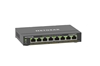 Picture of NETGEAR 8-Port Gigabit Ethernet High-Power PoE+ Plus Switch (GS308EPP) Managed L2/L3 Gigabit Ethernet (10/100/1000) Power over Ethernet (PoE) Black