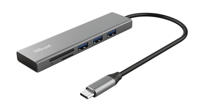 Attēls no Dokstacija Halyx Fast USB-C Hub & Card Reader Silver