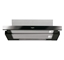 Picture of Whirlpool AKR750GK cooker hood Semi built-in (pull out) Black 304 m³/h D