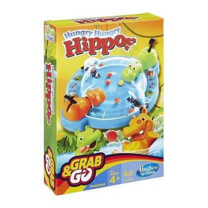 Picture of Hasbro Gra Hungry Hungry Hippo Grab and Go (B1001)