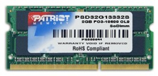 Picture of SODIMM DDR3 4GB 1333MHz CL9 