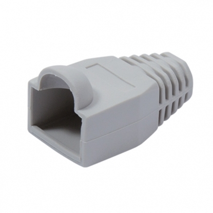 Picture of VALUE Kink protection hood for RJ-45, grey, grey, 10 pcs.