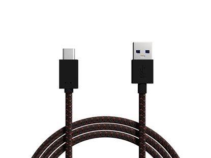Attēls no Kabel Cable USB 3.0 A USB-C 1m BLACK