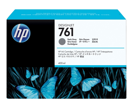 Picture of HP 761 400-ml Dark Gray DesignJet Ink Cartridge